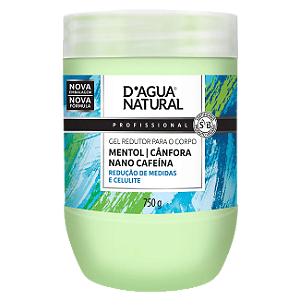 Gel Redutor De Gordura E Celulite D'agua Natural 750g