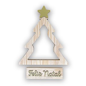 Nicho Árvore de Natal Pinus com 1 plaquinha pinus