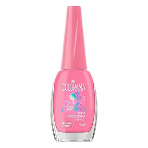 ESMALTE CREMOSO COLORAMA BARBIE 8ML TODA BARBIEZINHA
