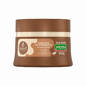 MASCARA DE TRATAMENTO HASKELL DOCE DE LEITE VIÇOSA 300G