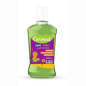 ENXAGUANTE BUCAL CARMED FINI MINHOCAS 250ML