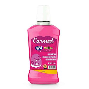 ENXAGUANTE BUCAL CARMED FINI BEIJOS 250ML