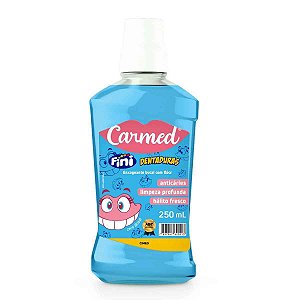 ENXAGUANTE BUCAL CARMED FINI DENTADURAS 250ML