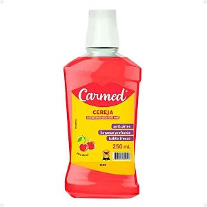 ENXAGUANTE BUCAL CARMED CEREJA 250ML