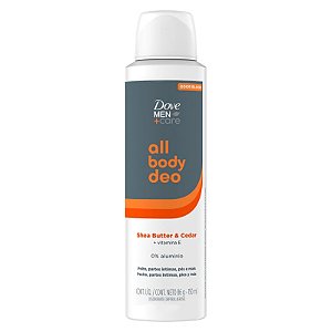 DOVE MEN+CARE ALL BODY DEO SHEA BUTTER & CEDAR 150ML