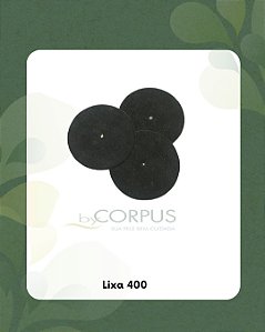 Lixa Plantar 400 Pcte c/ 100 Discos