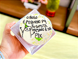 Bolo Bentô Cake Pequeno Você Gosta Mesmo De Pix