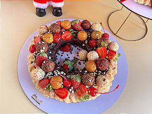 Guirlanda de Brownie G - 18 fatias