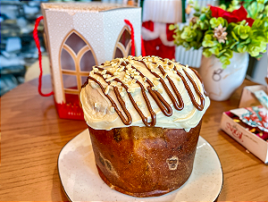 Chocotone Recheado na Caixa Presenteável