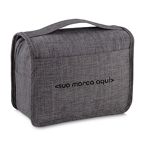 Necessaire Poliéster com suporte