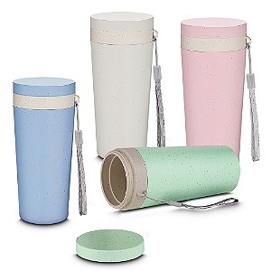 Copo Plástico em Fibra de Trigo 300ml