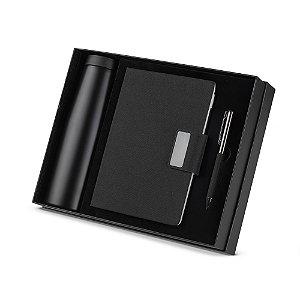 Kit escritório com garrafa
