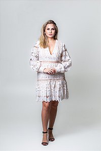 Vestido rendado