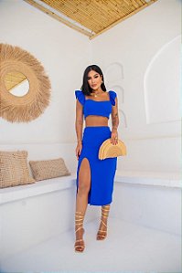 Conjunto Azul Royal