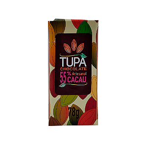 Chocolate Tupã 55% Cacau - Barra 78g