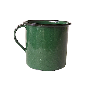 Caneca de ágata modelo 6 180ml cor verde