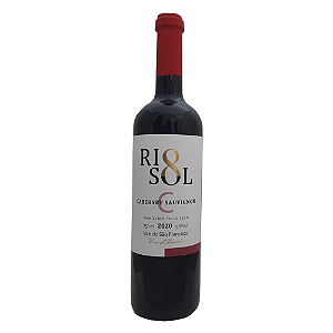 Vinho Fino Tinto Seco Cabernet Sauvignon Rio Sol 750ml