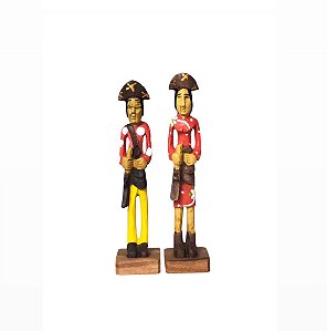 Artesanato Figuras Nordestinas 11cm - Lampiao