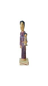 Artesanato Figuras Religiosas 11cm - Santo Antônio
