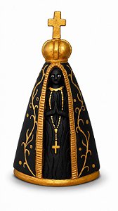Artesanato Figura Nossa Senhora Aparecida - 8cm - Sérgio D.Inês - Código 236