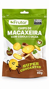 Chips Macaxeira com cebola e salsa Raizzes 60g