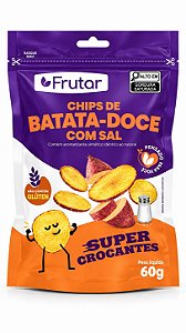 Chips Batata doce com sal Raizzes 60g