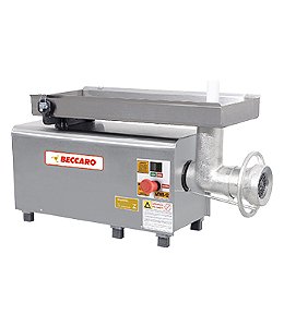 PICADOR DE CARNE INOX BOCA 22 - BECCARO - REF. PBM22I