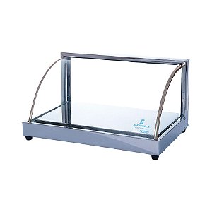 ESTUFA VITRINE FRIA C/ 3 GELO X VIDRO CURVO - SUPRITECS - REF. 572