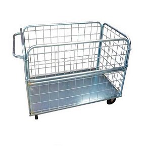 CARRINHO DE TRANSPORTE PARA CONDIMÍNIO 450 LITROS  - JSN