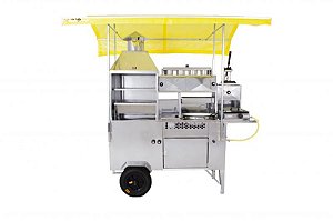Carrinho 5 em 1 - Batata, Cachorro Quente, Churrasco, Lanche e Pastel