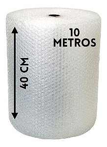 Plastico Bolha - Bobina 40 Cm X 10 Metros