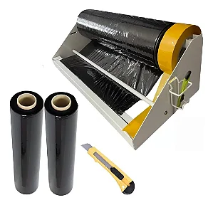 KIT Embaladora Filme Stretch 50cm + Brindes