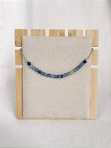 Colar Celeste Sodalita