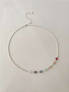 Gargantilha Esferas 7 Chakras