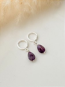Argolinha Gota Ametista