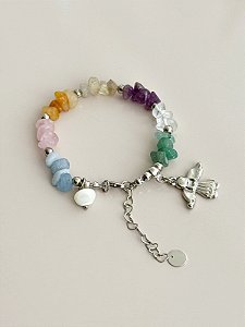 Pulseira Sete Arcanjos Prateada