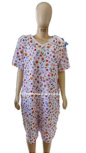 Macacão adaptado com bolso Protetor para Sonda de Gastrostomia feminio