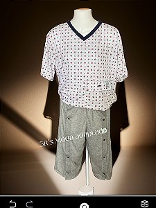 Pijama para pessoas com necessidades especiais e que usam sonda GTT