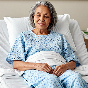 Pijama para pessoas acamadas