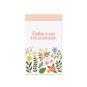 Bloquito Anotações Linha Flores_Cartões Gigantes