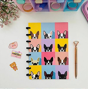 Caderno de Disco Flexível A-5 Bulldogs