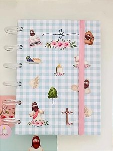 Caderno de Disco A-6 Capa Dura Meu Devocional