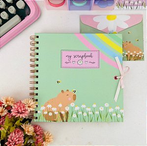 Scrapbook Capivara 30 folhas