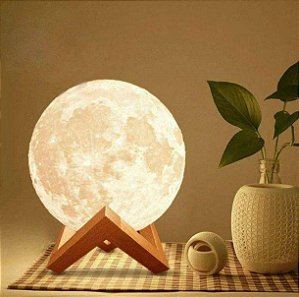 Luminária Lua Cheia Led