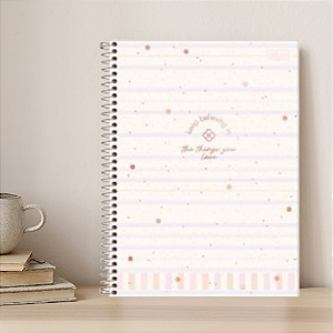 Caderno Colegial Soho Dreams Espiral 80 folhas
