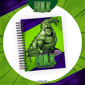 Agenda Infantil Personalizada Hulk