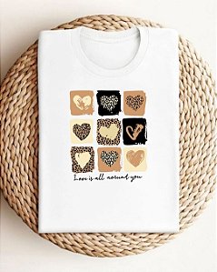 T-shirt Corações