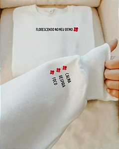 Moletom Gola Redonda Ritmo