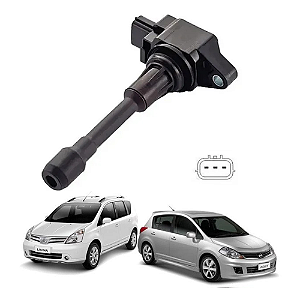 Bobina Ignição - NISSAN Livina/ Grand livina/ March/ Sentra/ Tiida/ Versa