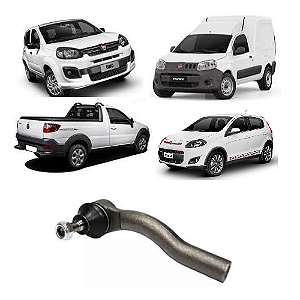 Terminal direção lado DIREITO FIAT Fiorino/ Palio/ Siena/ Strada/ Strada Adventure Locker/ Uno